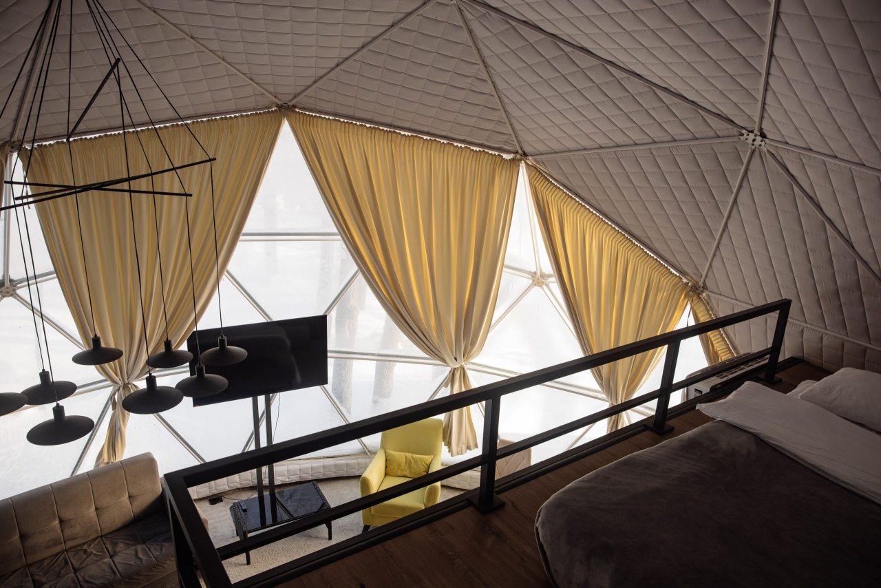 Коттедж (Геокупол maxi), Загородный клуб Утрау