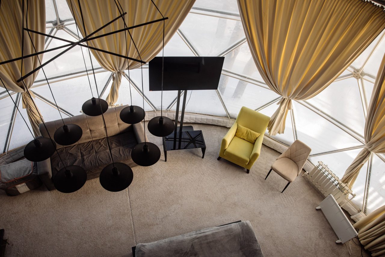 Коттедж (Геокупол maxi), Загородный клуб Утрау