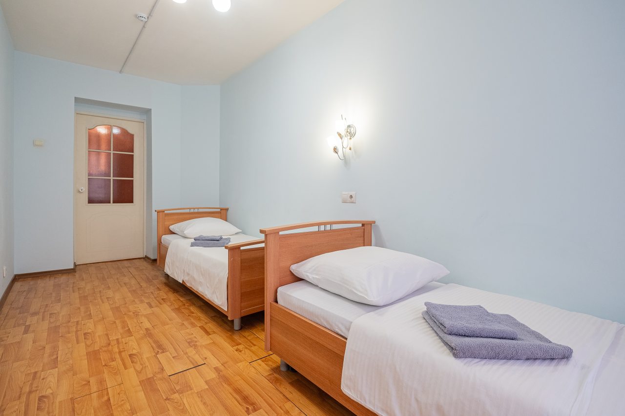 Двухместный (С двумя раздельными кроватями №5), Мини-отель WOW Апартаменты Шелковый Путь