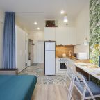 Двухместный (Уютные апартаменты в зеленом стиле), Апарт-отель Loft на Окружной