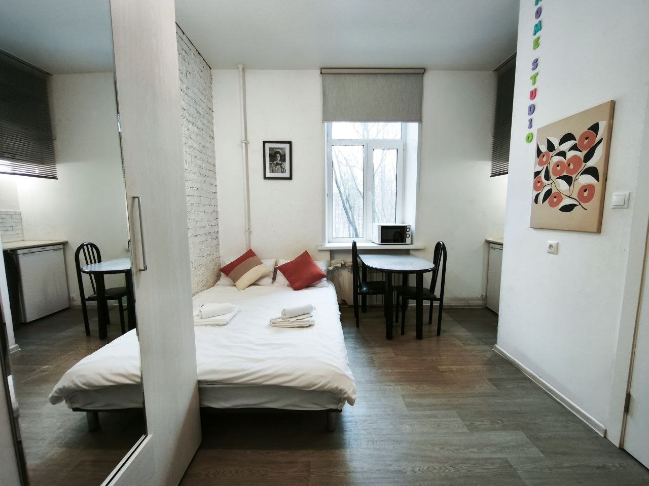 Двухместный (Апартаменты с диваном (6304)), Апарт-отель Loft на Окружной