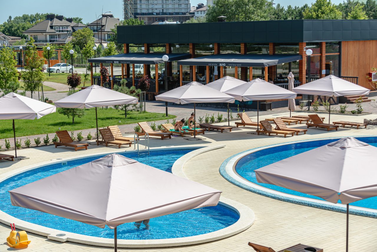 Бассейн с постепенным увеличением глубины, Отель Rinn Rise Resort Hotel All inclusive