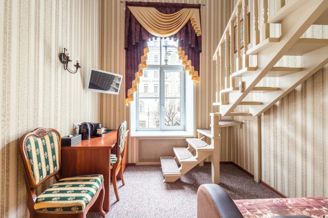 Двухместный (Двухместный номер с двумя раздельными кроватями) мини-отеля Орфей на Большой Конюшенной, Санкт-Петербург
