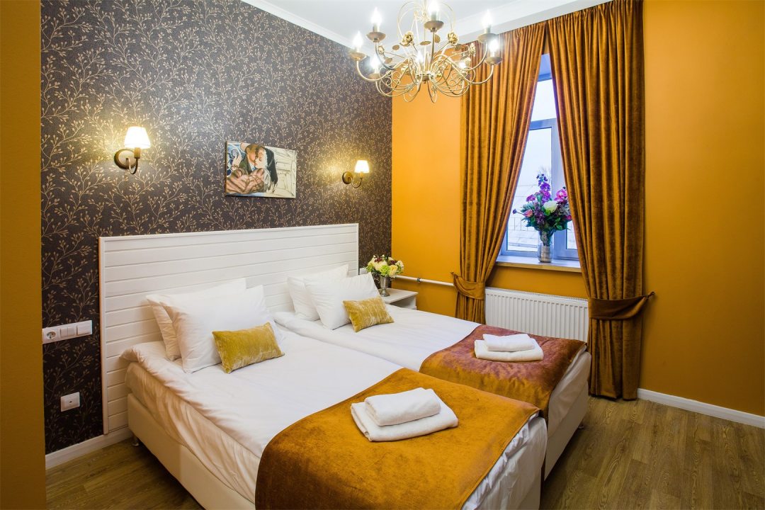 Двухместный (Смарт стандарт с 1 большой кроватью или 2 раздельными кроватями) отеля Арт Деко Приморский, Санкт-Петербург
