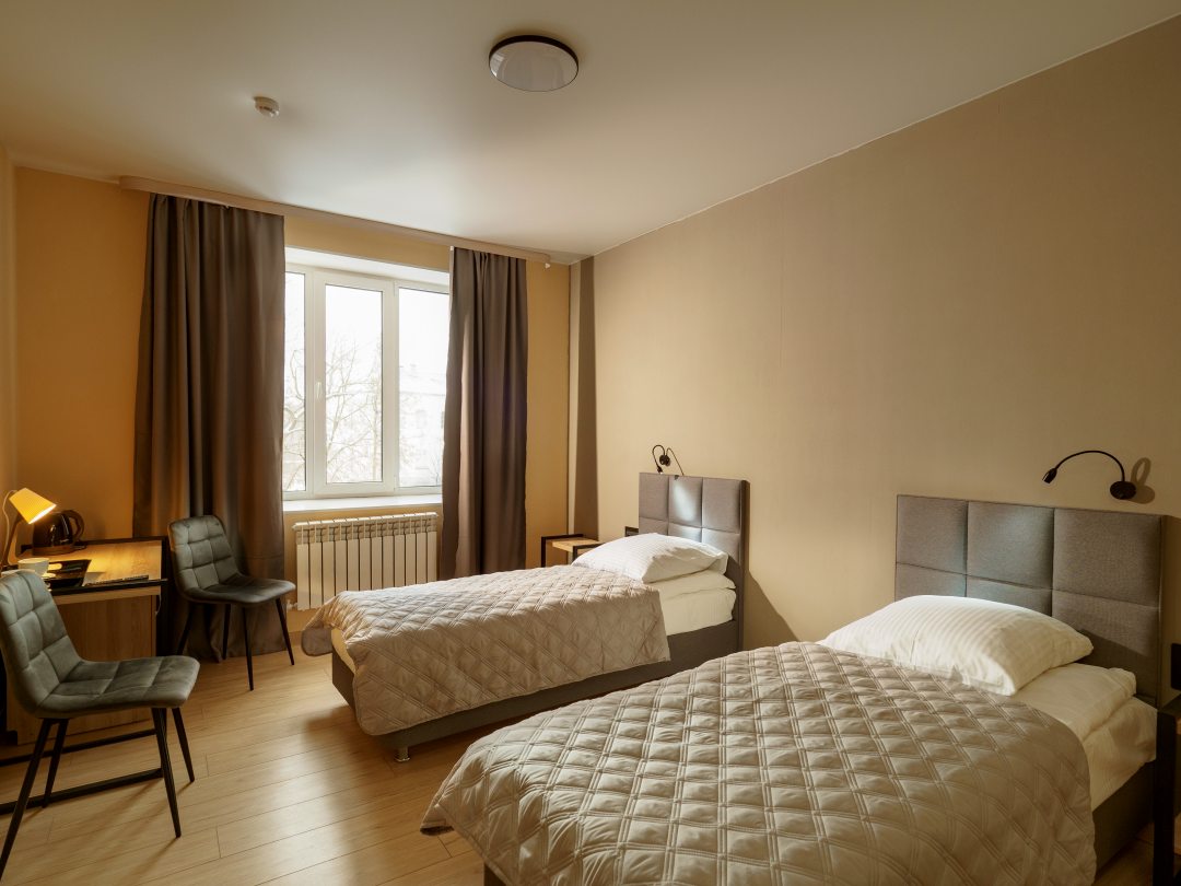 Двухместный (Двухместный номер с двумя раздельными кроватями) гостиницы Аскольд, Смоленск