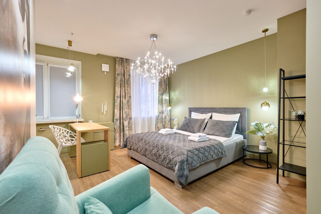 De Luxe (Улучшенный номер с кроватью размера «king-size»), Отель Питер