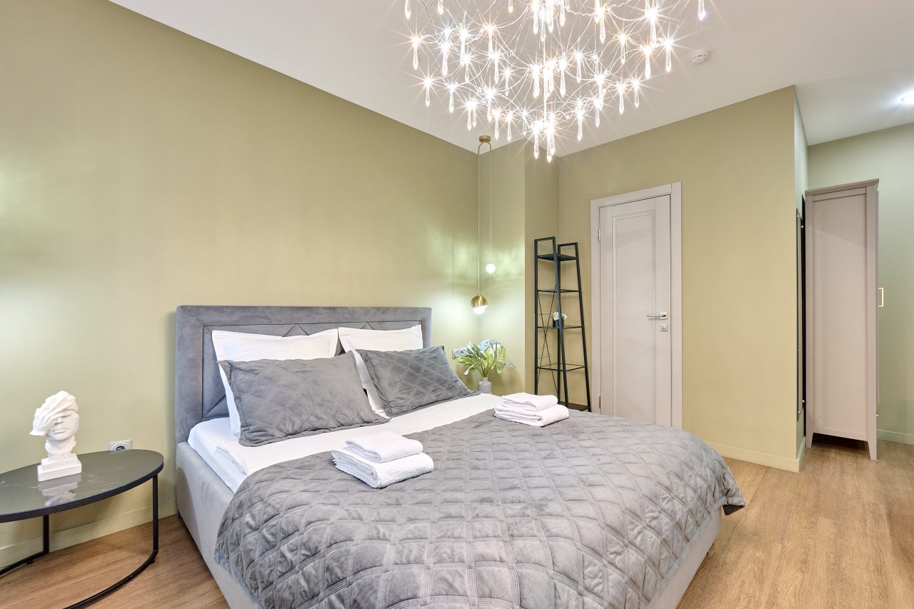 De Luxe (Улучшенный номер с кроватью размера «king-size»), Отель Питер