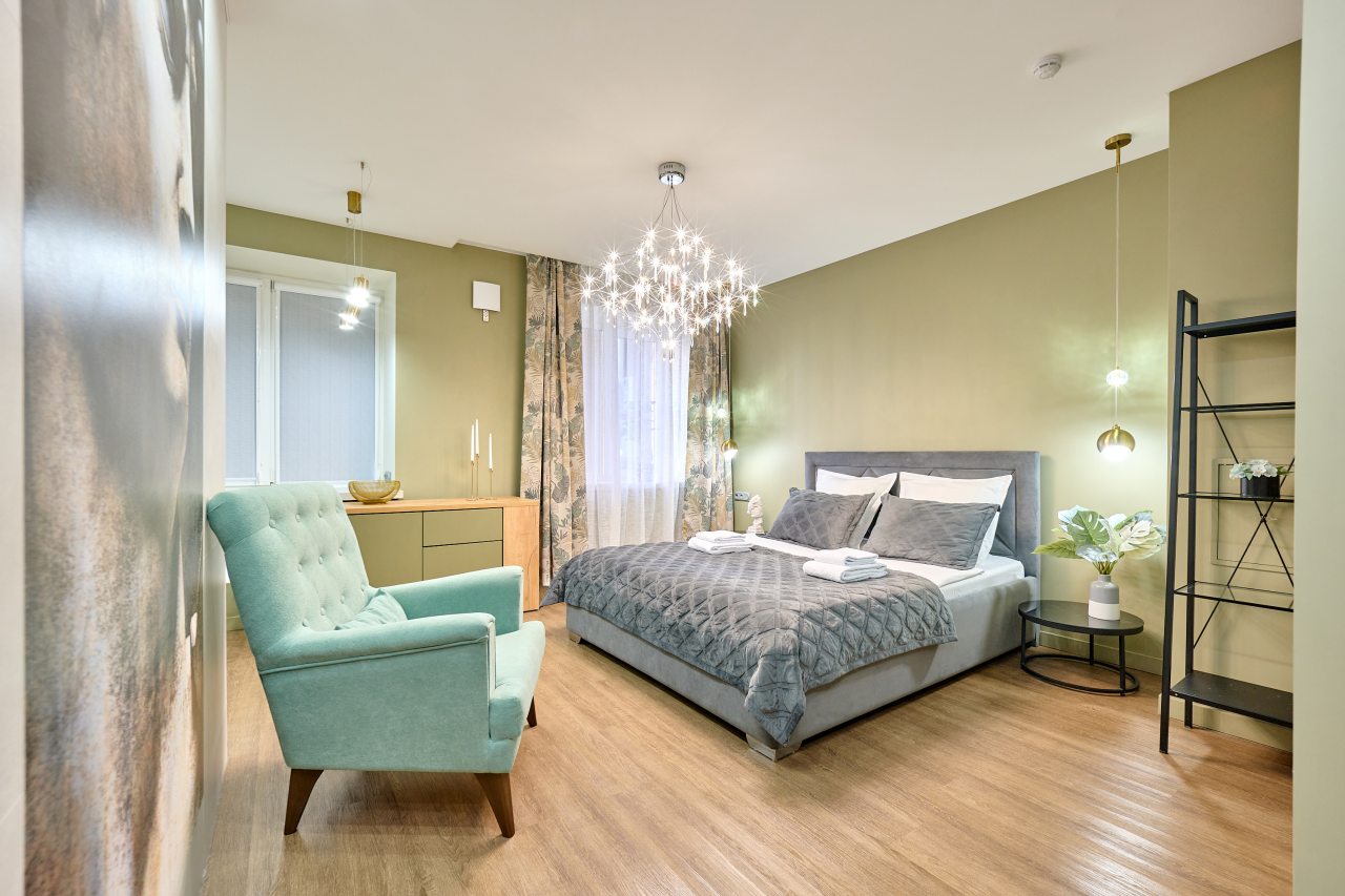 De Luxe (Улучшенный номер с кроватью размера «king-size»), Отель Питер