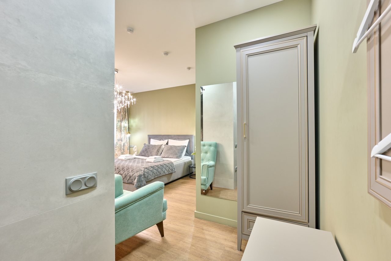 De Luxe (Улучшенный номер с кроватью размера «king-size»), Отель Питер