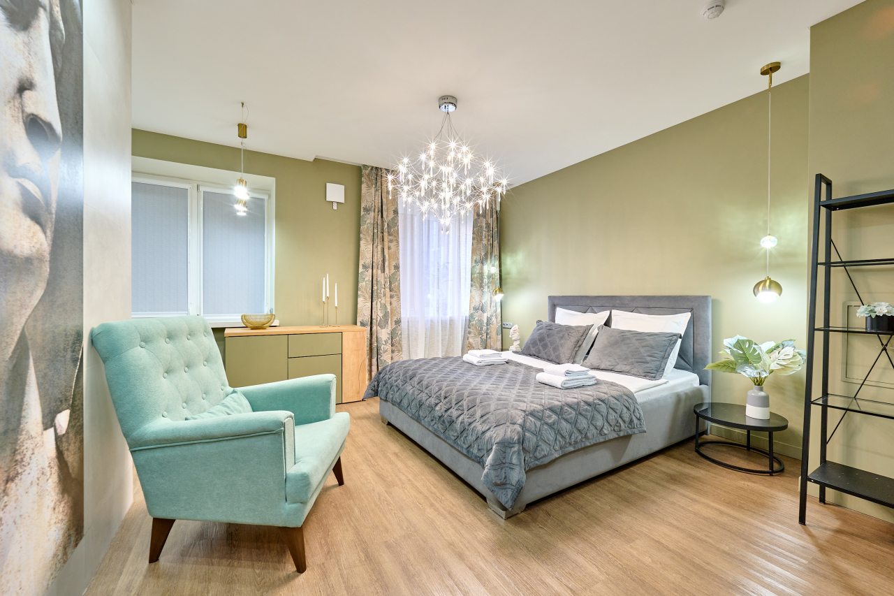 De Luxe (Улучшенный номер с кроватью размера «king-size»), Отель Питер