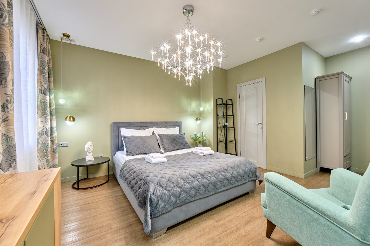 De Luxe (Улучшенный номер с кроватью размера «king-size»), Отель Питер