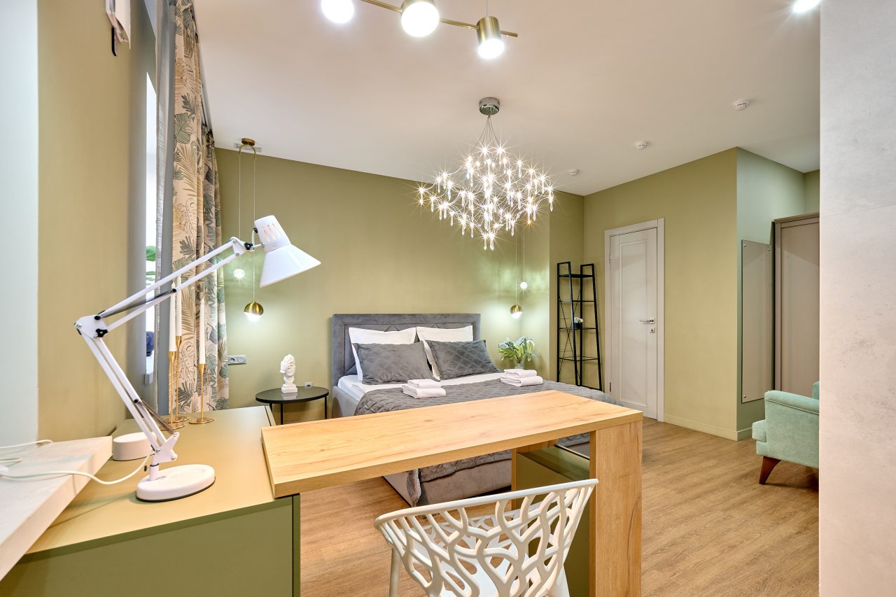 De Luxe (Улучшенный номер с кроватью размера «king-size»), Отель Питер