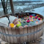 Купальня на открытом воздухе, Загородный отель Шале у воды