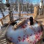 Купальня на открытом воздухе, Загородный отель Шале у воды