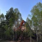 Шале (Высокое с горячей купелью на 3 человек), Загородный отель Шале у воды