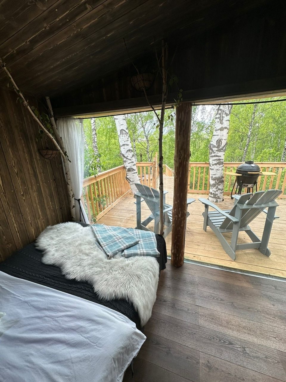 Шале (ДОМ №11 МИНИ-ДОМИК НА ДЕРЕВЕ), Глэмпинг На краю земли