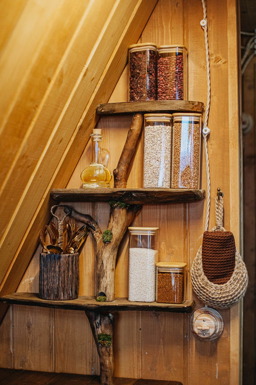 Шале (ДОМ №12 ВЫСОТНЫЙ ДОМ А-ФРЕЙМ), Глэмпинг На краю земли