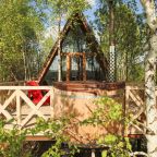 Шале (ДОМ №12 ВЫСОТНЫЙ ДОМ А-ФРЕЙМ), Глэмпинг На краю земли