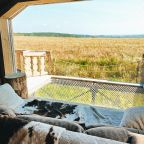 Шале (ДОМ №13 ГОСТЕВОЙ АМБАР), Глэмпинг На краю земли