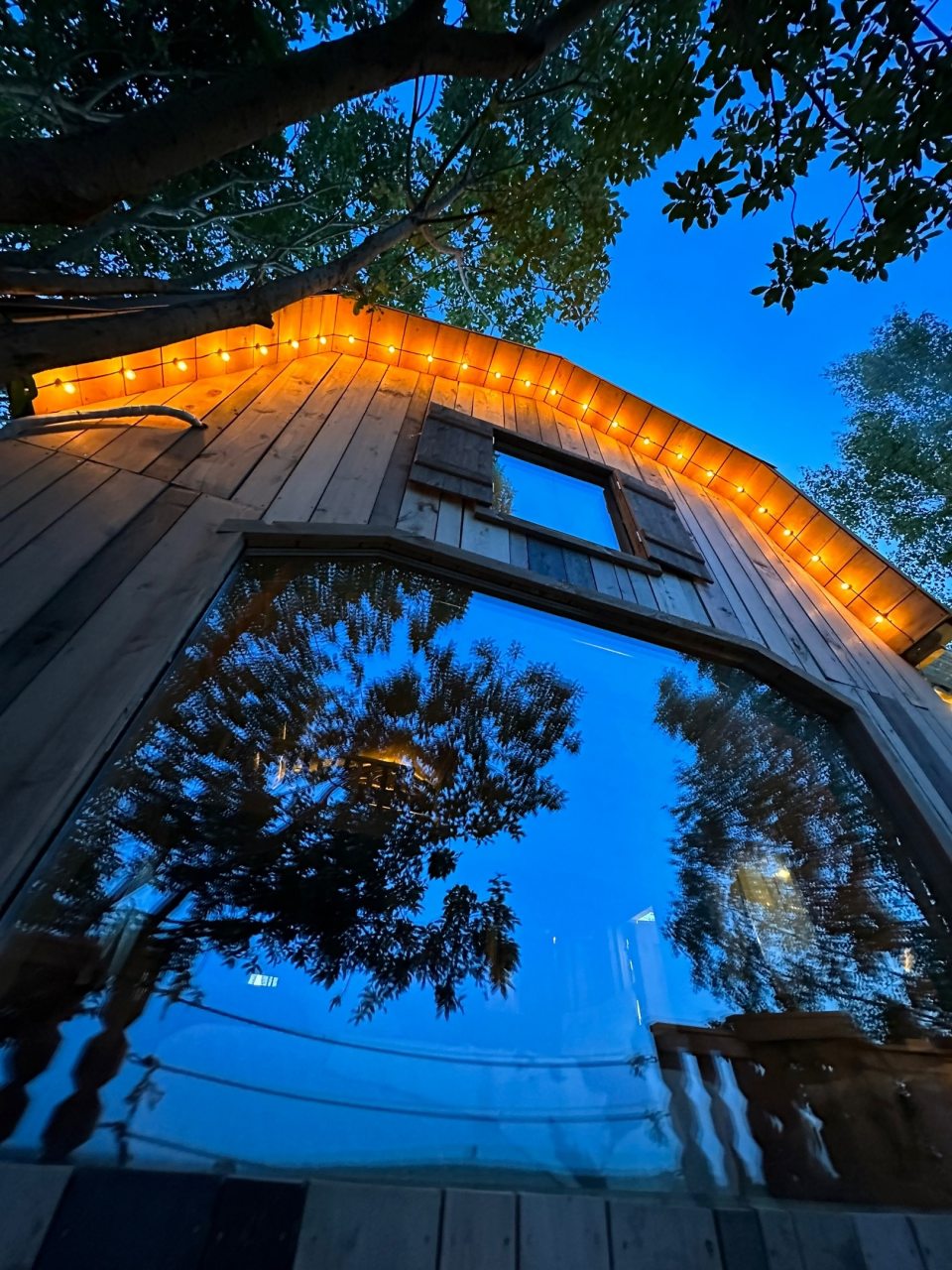 Шале (ДОМ №14 ГОСТЕВОЙ АМБАР), Глэмпинг На краю земли