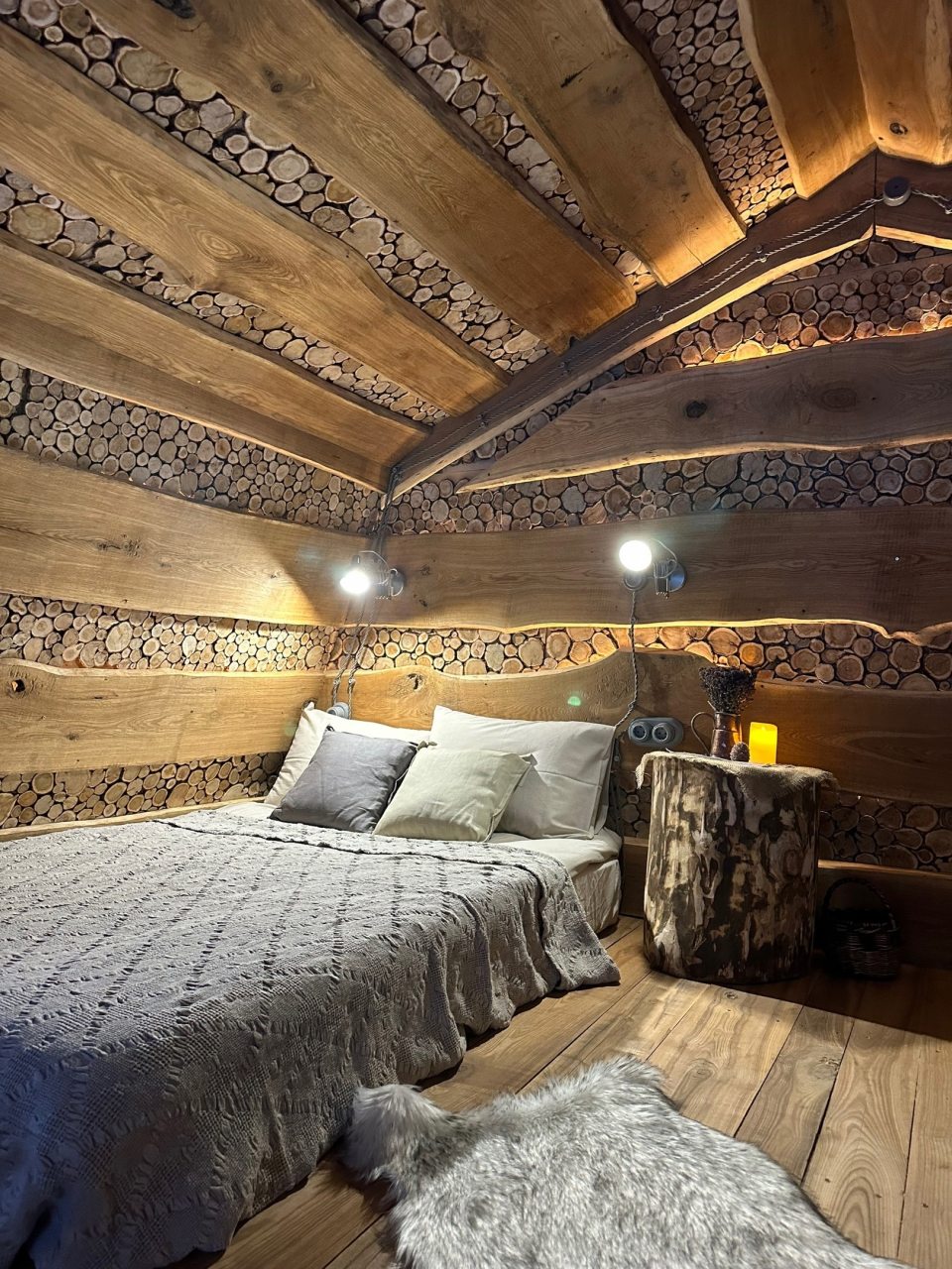 Шале (ДОМ №14 ГОСТЕВОЙ АМБАР), Глэмпинг На краю земли