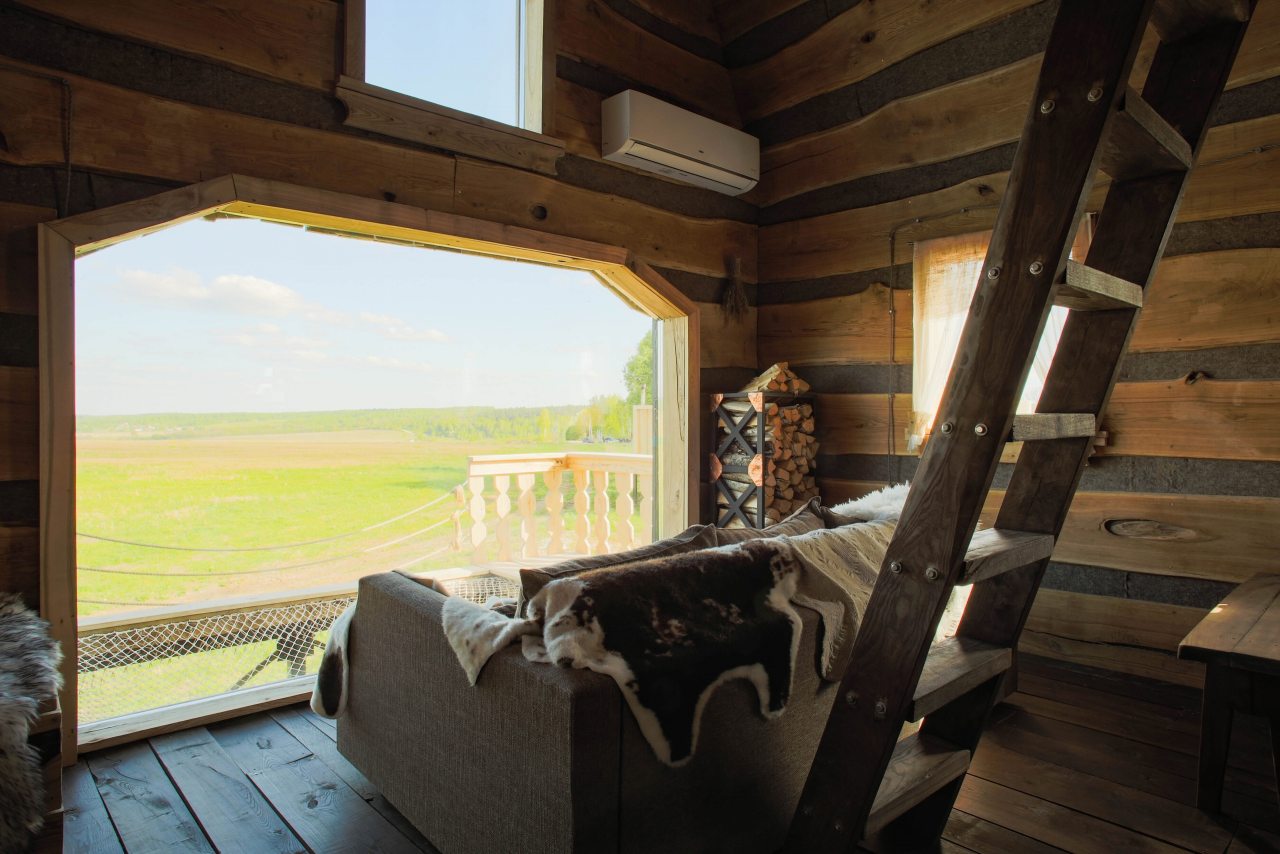 Шале (ДОМ №15 ГОСТЕВОЙ АМБАР), Глэмпинг На краю земли