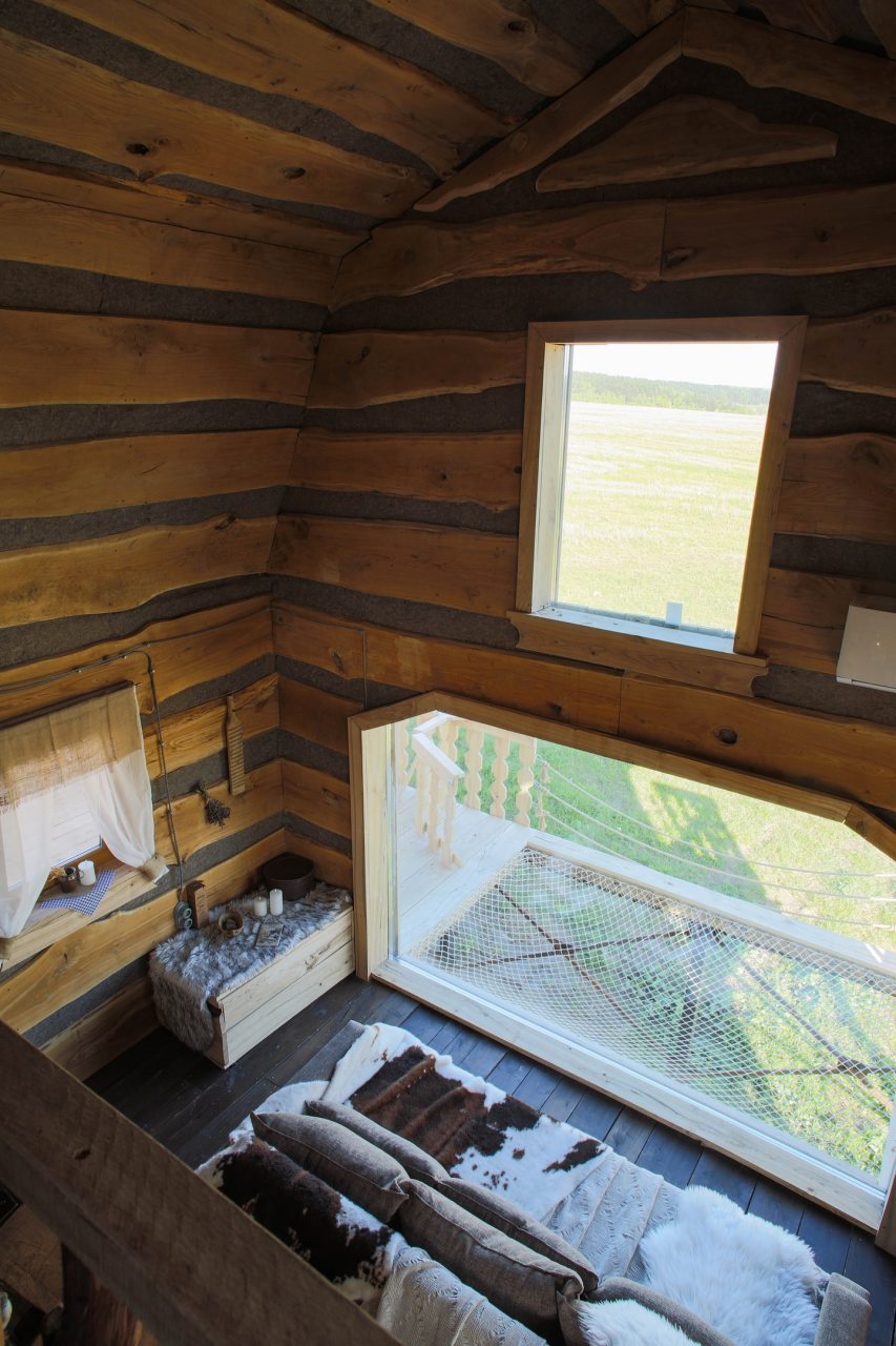 Шале (ДОМ №15 ГОСТЕВОЙ АМБАР), Глэмпинг На краю земли