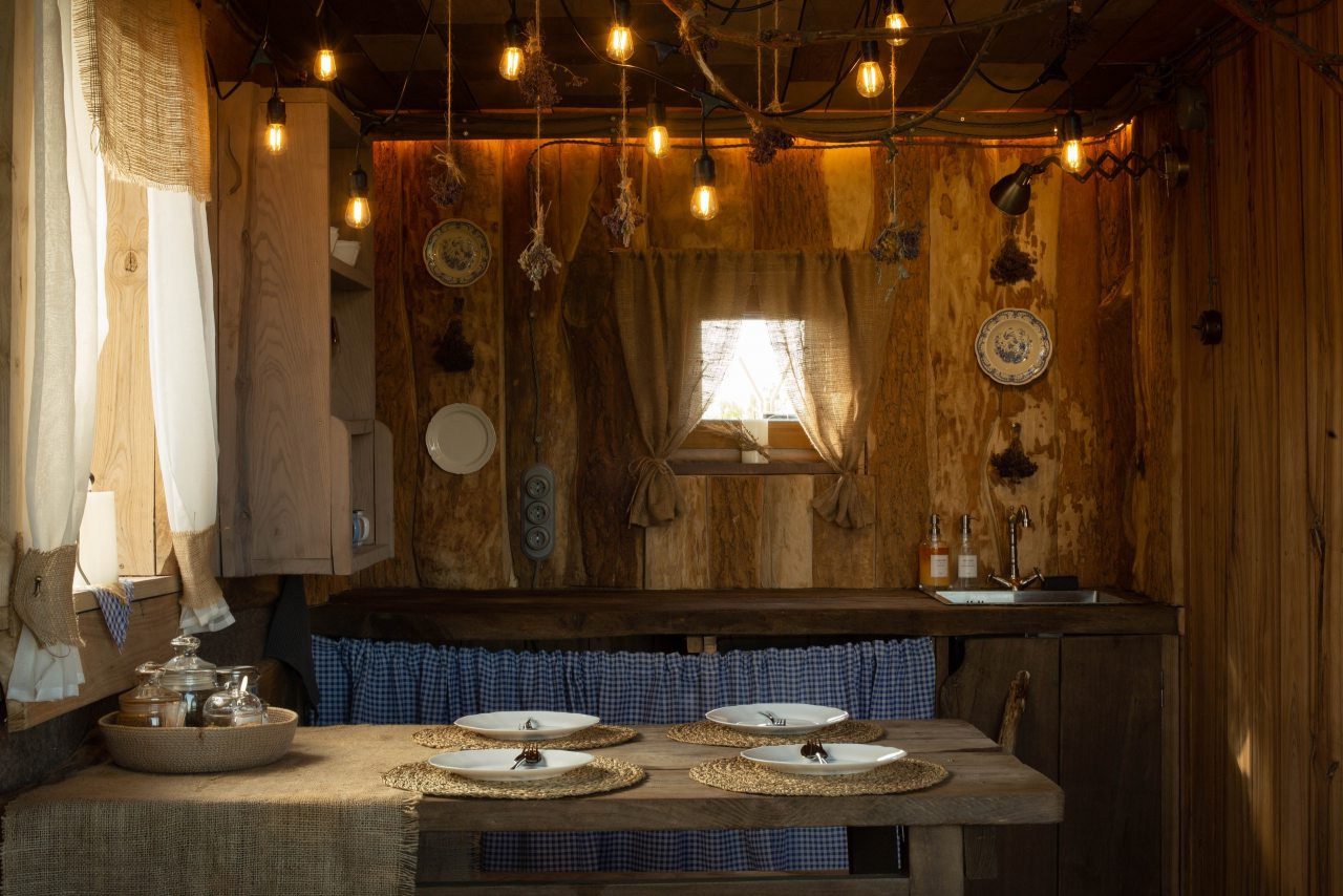 Шале (ДОМ №15 ГОСТЕВОЙ АМБАР), Глэмпинг На краю земли