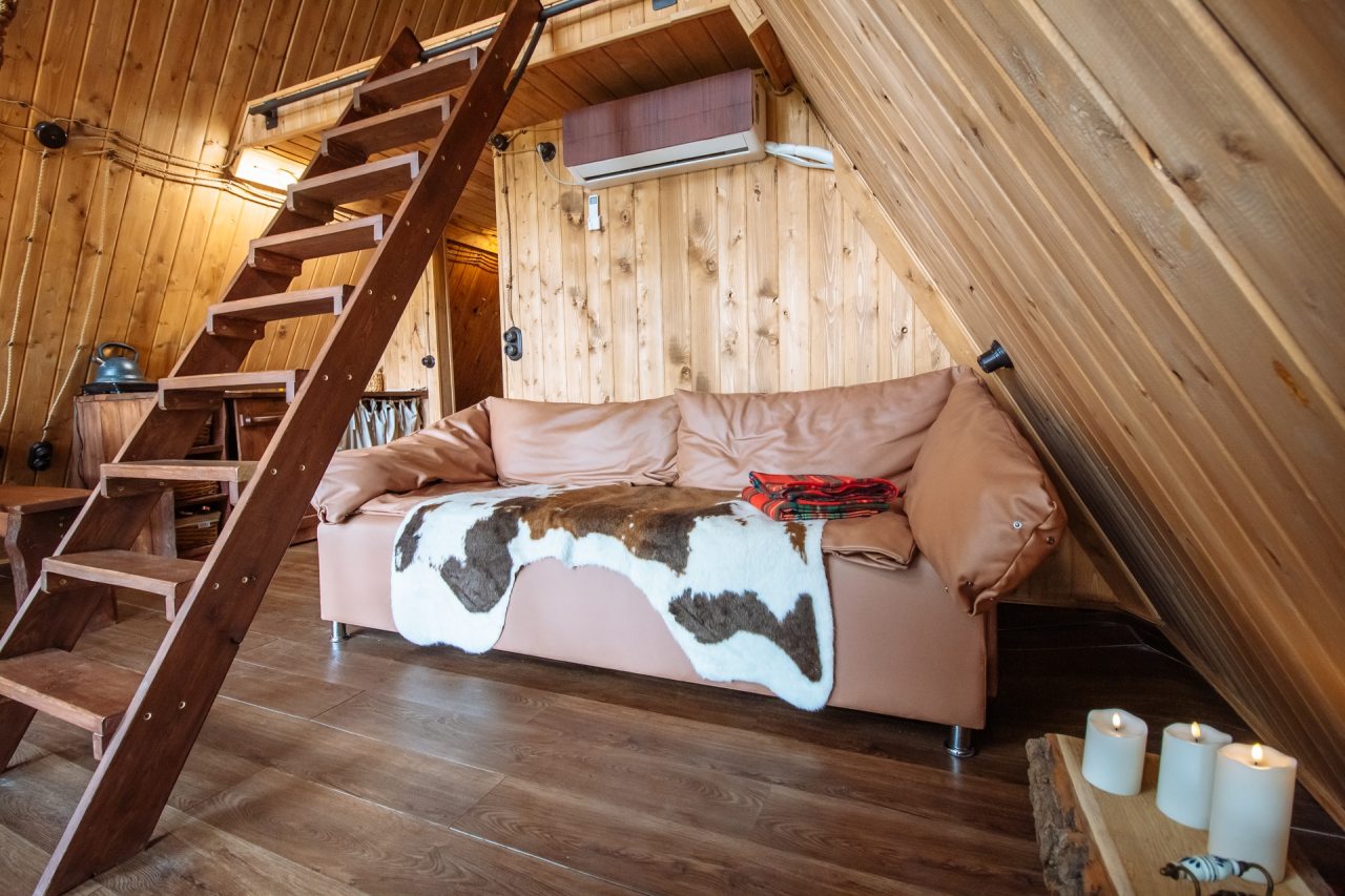 Шале (ДОМ №16 ПАНОРАМНОЕ ШАЛЕ), Глэмпинг На краю земли