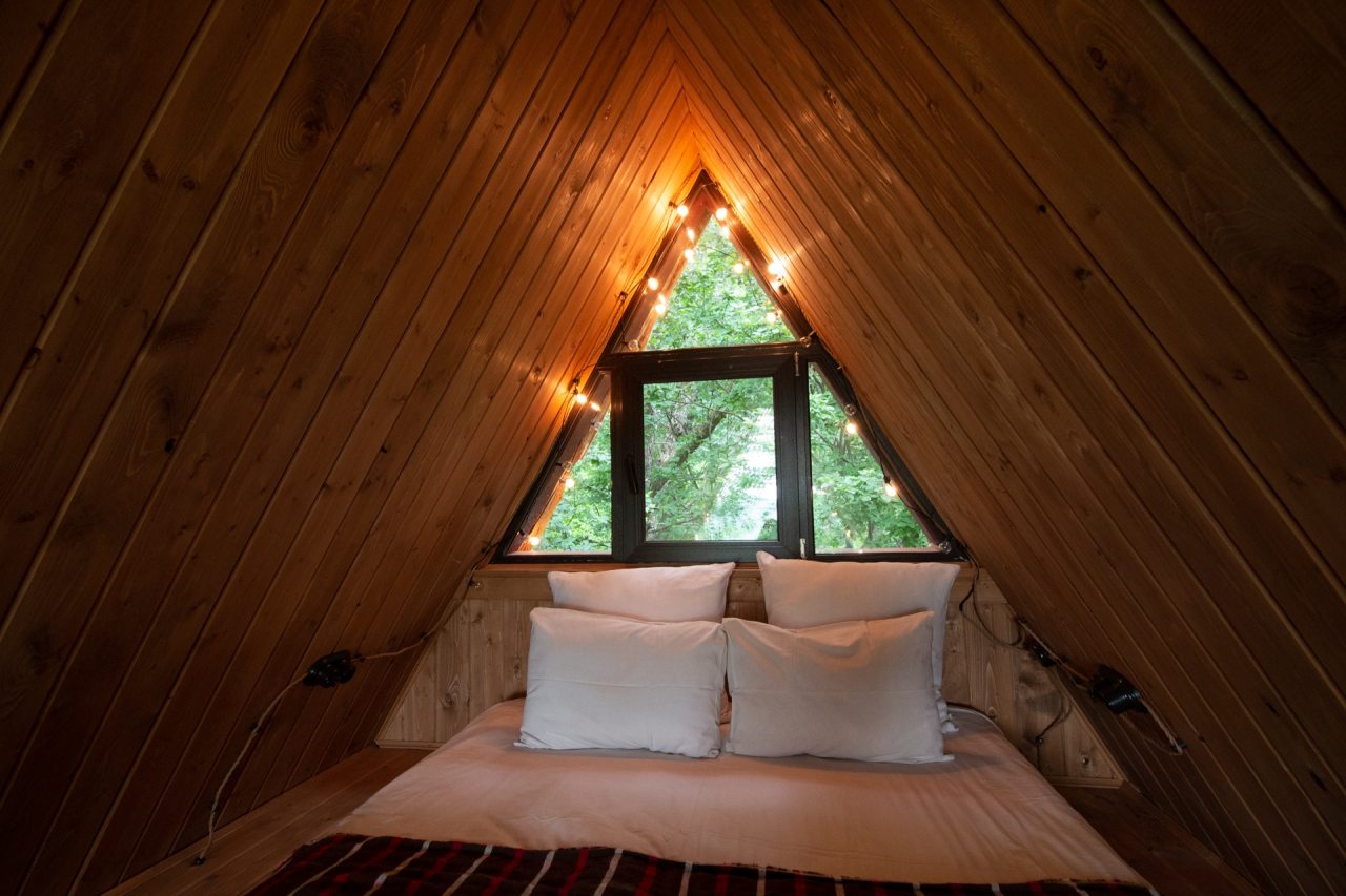 Шале (ДОМ №16 ПАНОРАМНОЕ ШАЛЕ), Глэмпинг На краю земли