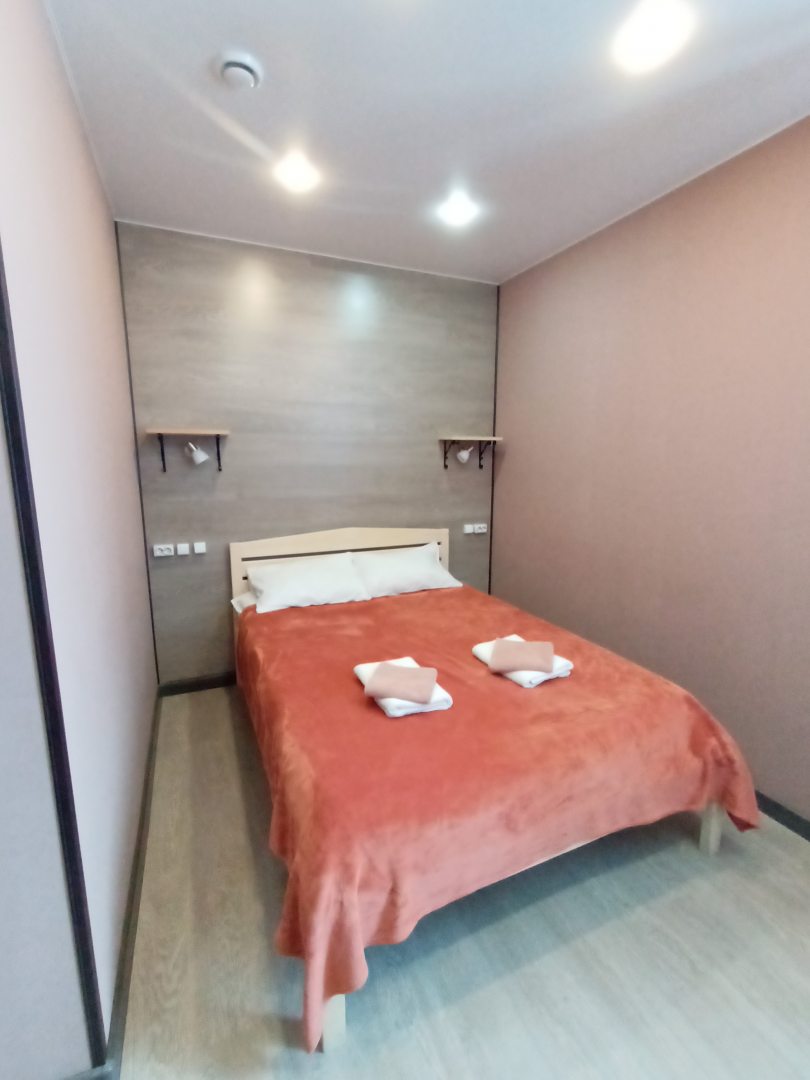 Двухместный (Двухместный стандарт с двуспальной кроватью) мини-отеля Моррис, Сортавала, Республика Карелия