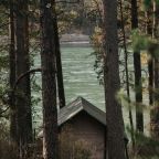 Вид на реку, Гостиница Чепош парк