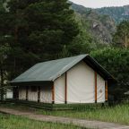 Двухместный (Тент-хаус у реки), Ороктой парк Глэмпинг Алтай
