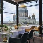 Ресторан HI-SO TERRACE, Отель SO/ St. Petersburg