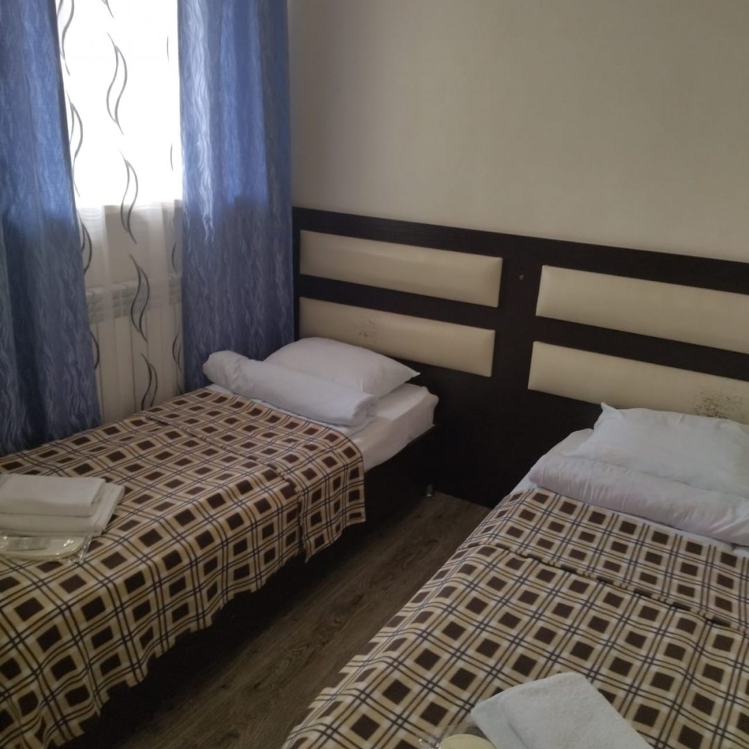 Двухместный (Двухместный номер с двумя раздельными кроватями) гостевого дома На Яснополянской, Ессентуки