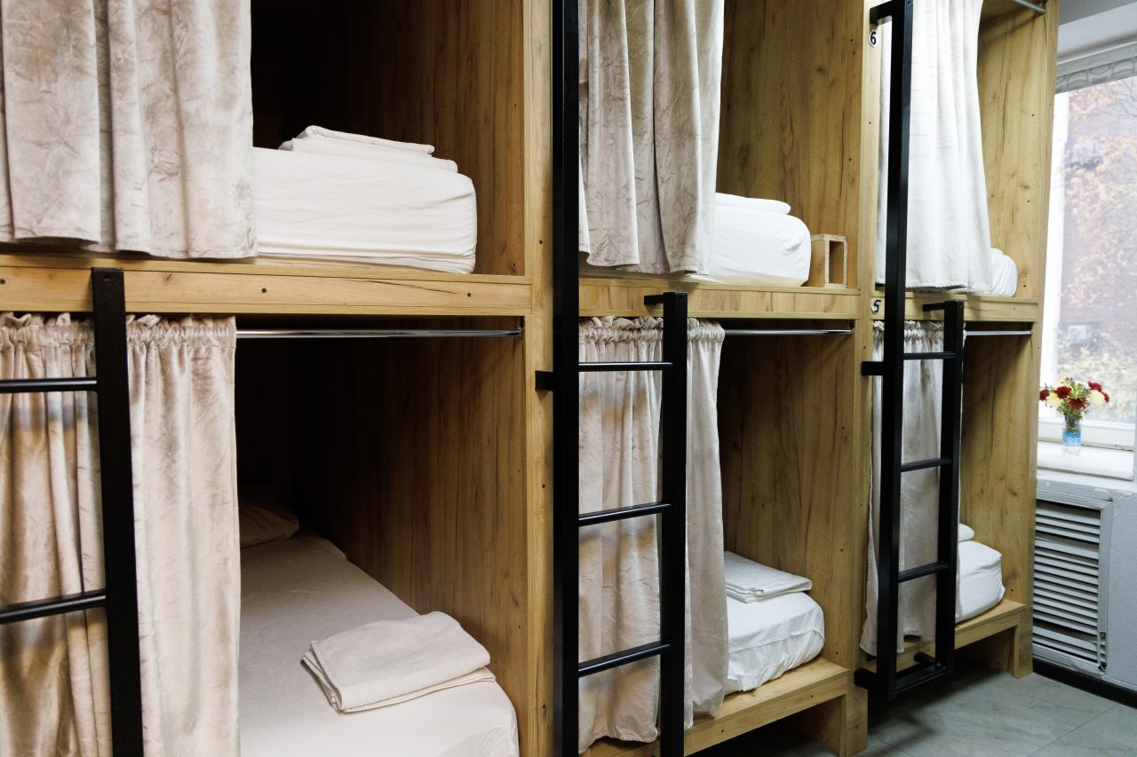 Полутора спальная двухярусная кровать 80х200.