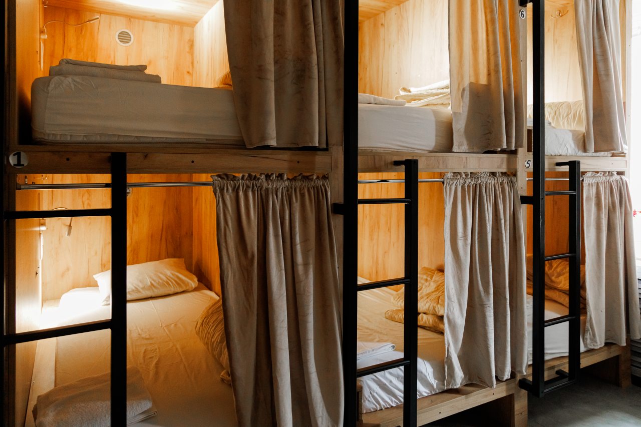 Полутора спальная двухярусная кровать 80х200.