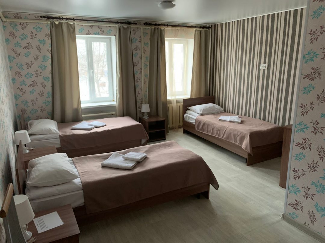 Трёхместный и более (Трехместный стандарт) мини-отеля Базилик, Щигры