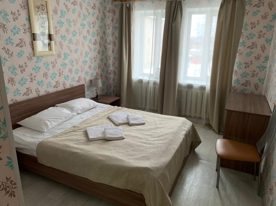 Двухместный (Двухместный комфорт с 1 кроватью) мини-отеля Базилик, Щигры