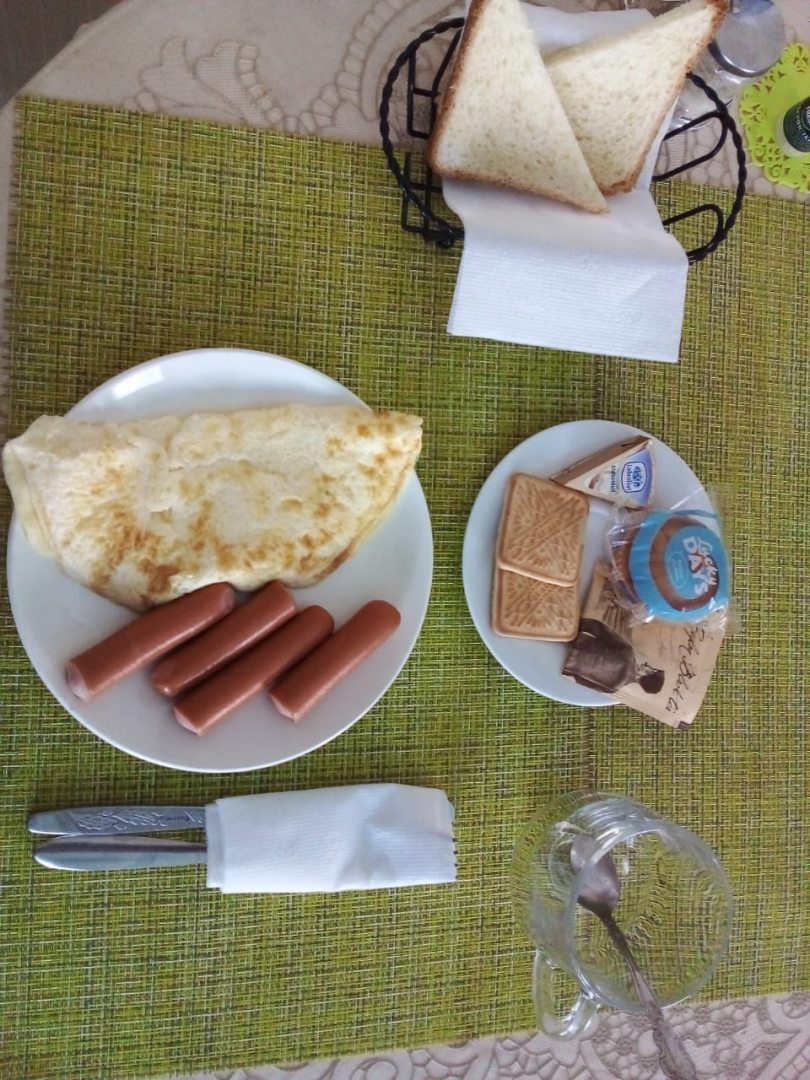 Континентальный завтрак, Мини-отель Базилик