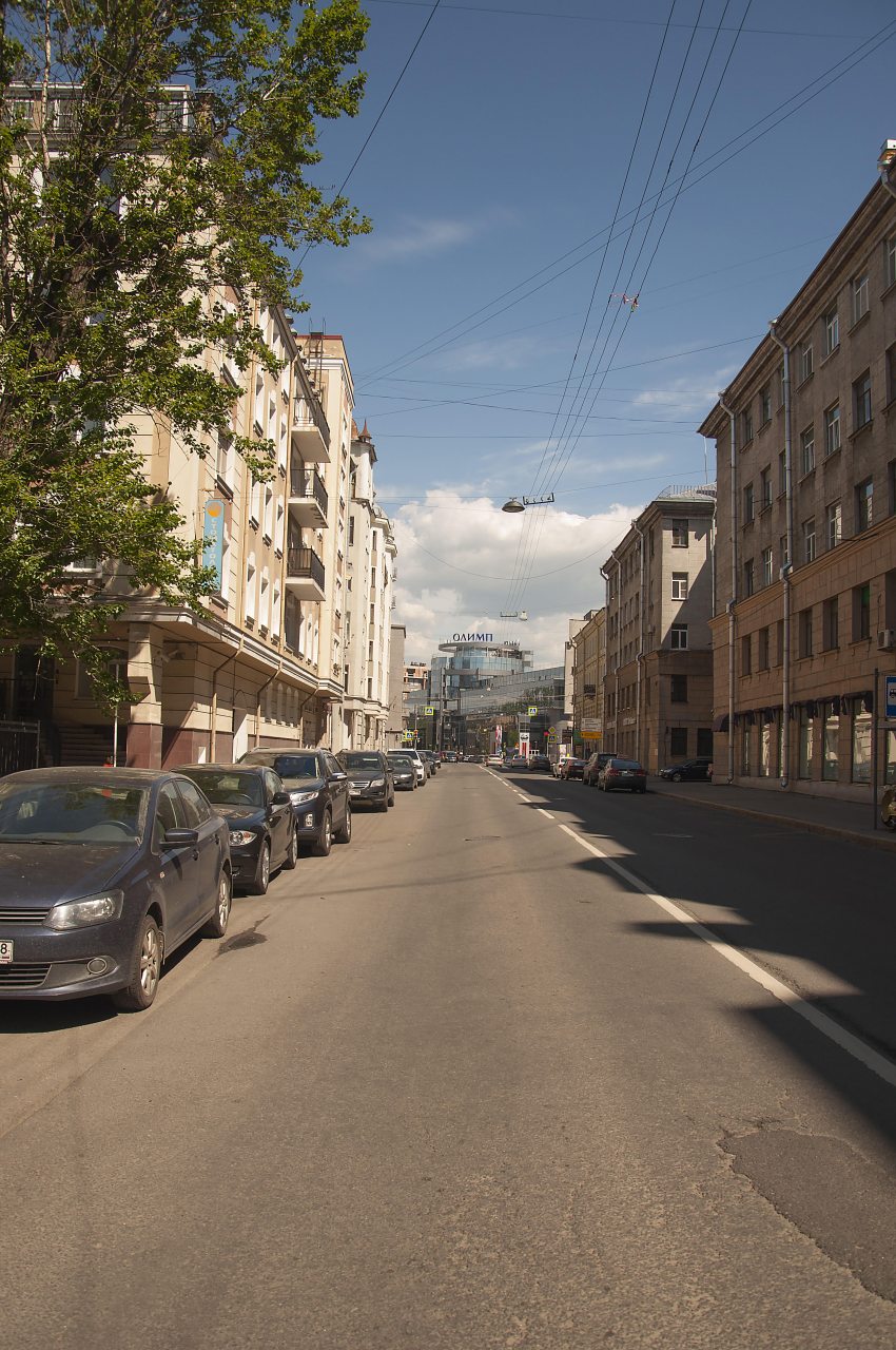 Парковка, Меблированные комнаты Ленинградское время