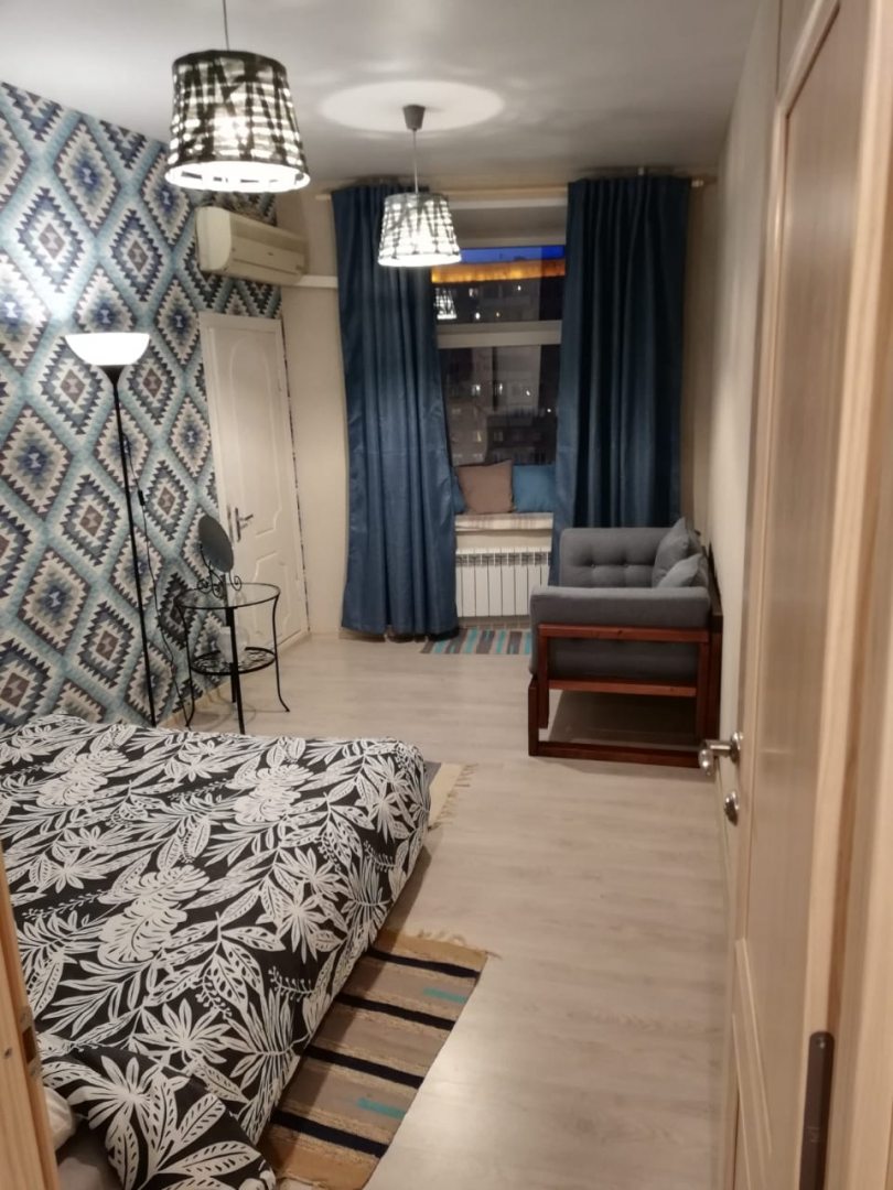 Двухместный (Двухместный люкс с туалетом) хостела Homestel, Москва