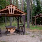 Беседки для проживающих на базе, База отдыха Заветное