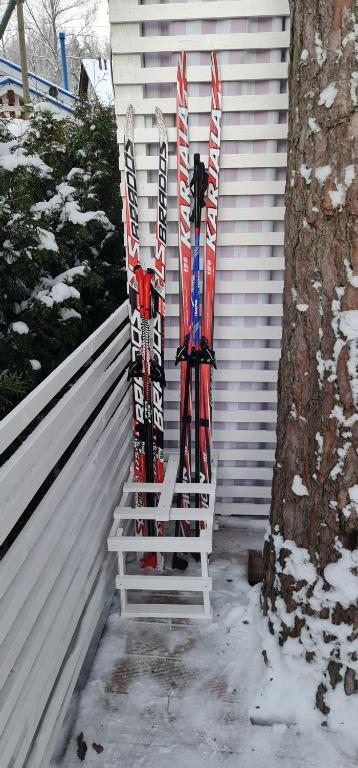 Прокат лыж с креплениями и лыжных палок, Элитная дача у Финского залива