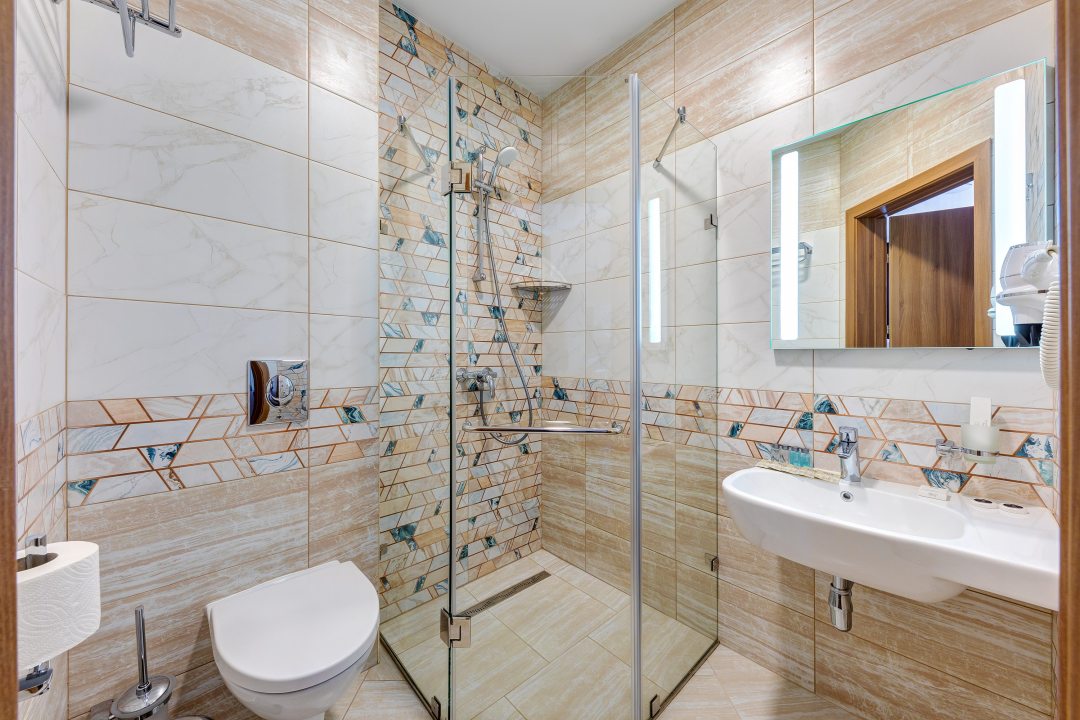 Собственная ванная комната, Бутик-Отель Атлантида
