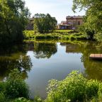 Вид на озеро, Загородный дом С русской баней