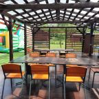 Беседка на развлекательно-спортивной площадке