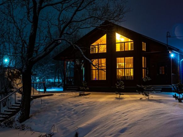 Загородный дом С русской баней, Лобня