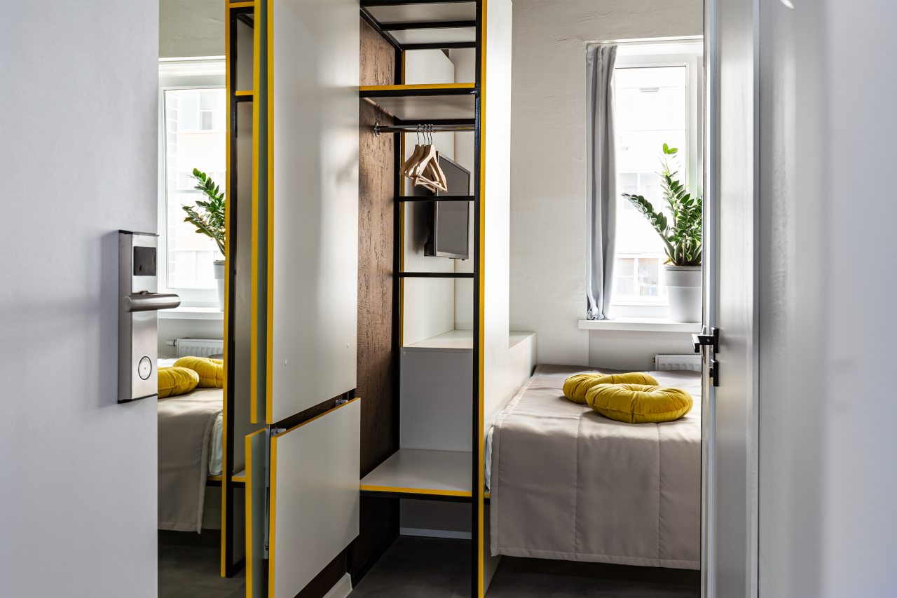 Двухместный (Стандарт с двуспальной кроватью), Гостиница Greenfeel