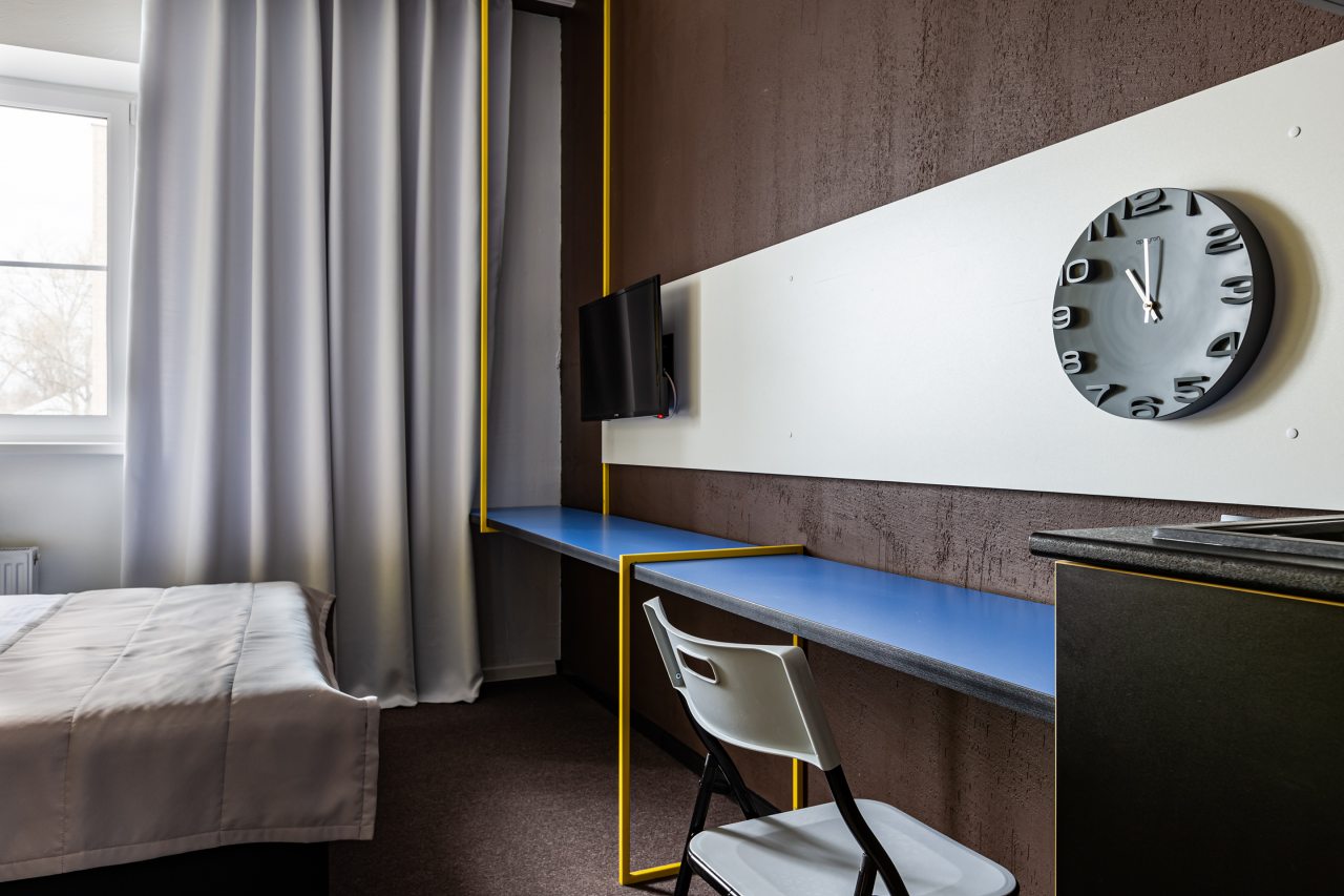 Трехместный (Стандарт трехместный с мини-кухней), Гостиница Greenfeel